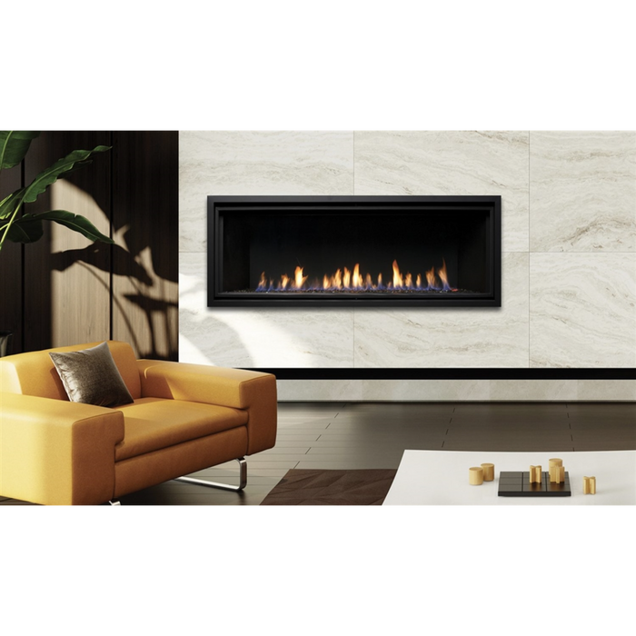 Kingsman 47" (Serene) Zero Clearance Linear Direct Vent Gas Fireplace – Natural Gas or Propane with Millivolt or IPI Systems Options - Sun Kissed Yards 