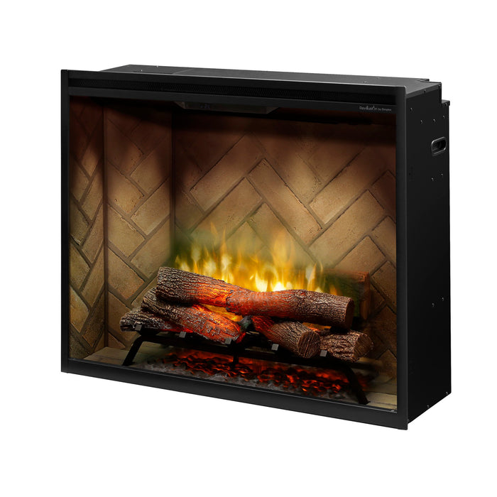 Dimplex Revillusion 36" Built-In Electric Firebox with Realistic Flames, Adjustable Settings and Energy-Efficient Heating - Sun Kissed Yards 