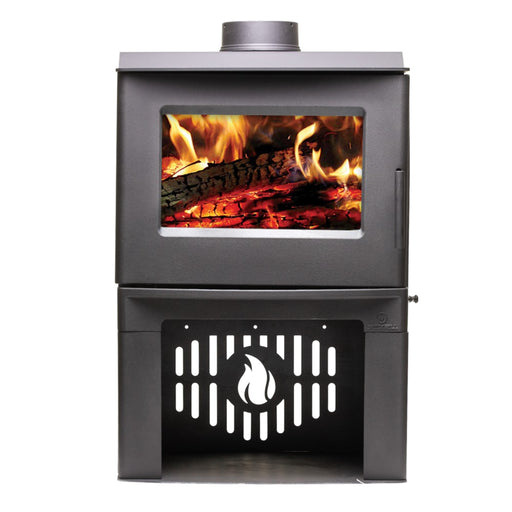 Breckwell Wood Burning Stove – 68,000 BTU Heat Output, EPA-Certified for Efficient Heating up to 1,200 sq. ft. - Sun Kissed Yards 