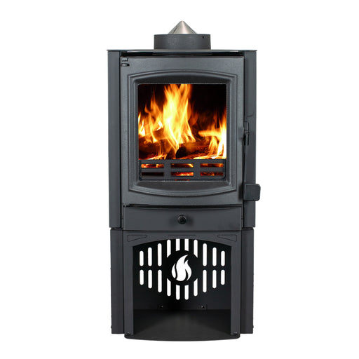 Breckwell SW500 Wood Burning Stove – 26,000 BTU, Heats Up to 750 sq. ft., Compact Design - Sun Kissed Yards 