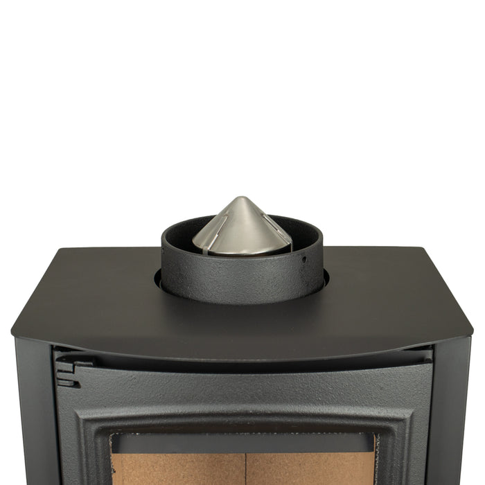 Breckwell SW500 Wood Burning Stove – 26,000 BTU, Heats Up to 750 sq. ft., Compact Design - Sun Kissed Yards 