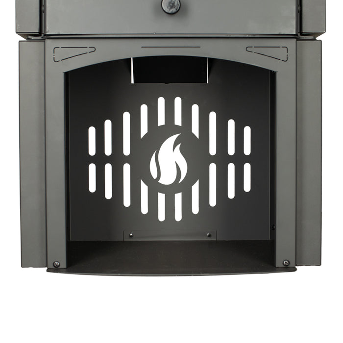 Breckwell SW500 Wood Burning Stove – 26,000 BTU, Heats Up to 750 sq. ft., Compact Design - Sun Kissed Yards 