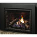 Kingsman 1 3/4" Depth Slim Clean View Front with Black Finish for IDV26 Series Fireplace Inserts - Sun Kissed Yards 