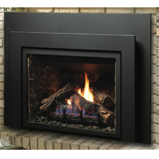 Kingsman Slim Surround for IDV26 Series Fireplace Inserts – 42" W x 27 1/2" H Coverage - Sun Kissed Yards 