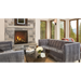 Majestic Marquis II 42" Direct Vent Gas Fireplace 54,500 BTU with IntelliFire Touch and ClearView Glass - Sun Kissed Yards 