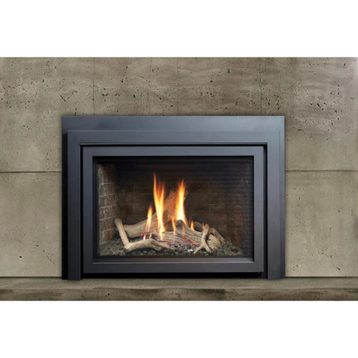 Kingsman 34″ (Capri) Direct Vent Modern Design Gas Fireplace Insert – Natural Gas & Propane with Millivolt or Proflame 2 IPI Systems Options - Sun Kissed Yards 