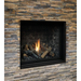 Kingsman Bentley 39" Zero Clearance Direct Vent Clean View Gas Fireplace – Natural Gas or Propane with Millivolt or IPI Systems Options - Sun Kissed Yards 