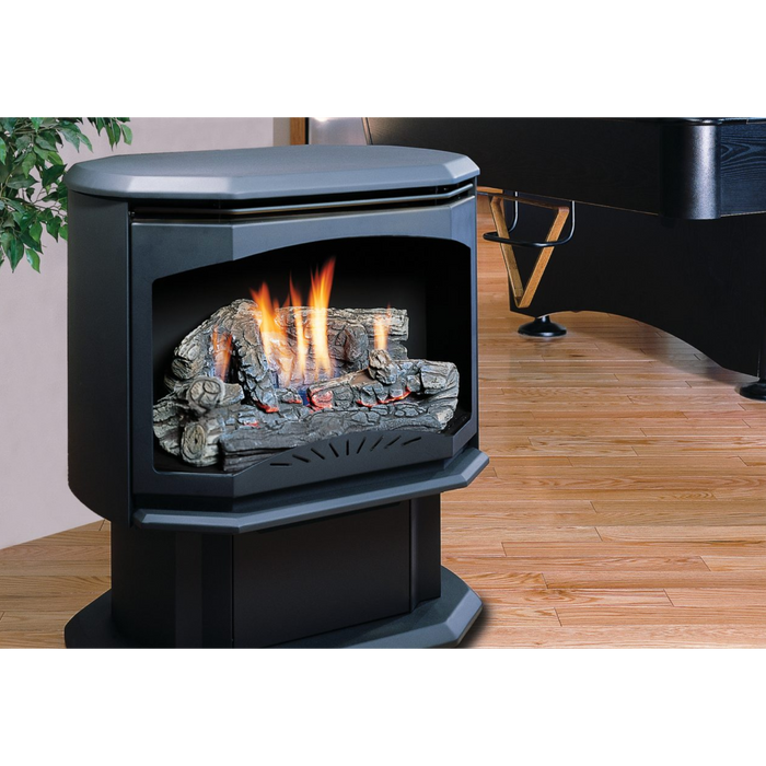 Kingsman 27" Freestanding Vent-Free Gas Stove – Efficient Heating with Millivolt Ignition System - Sun Kissed Yards 