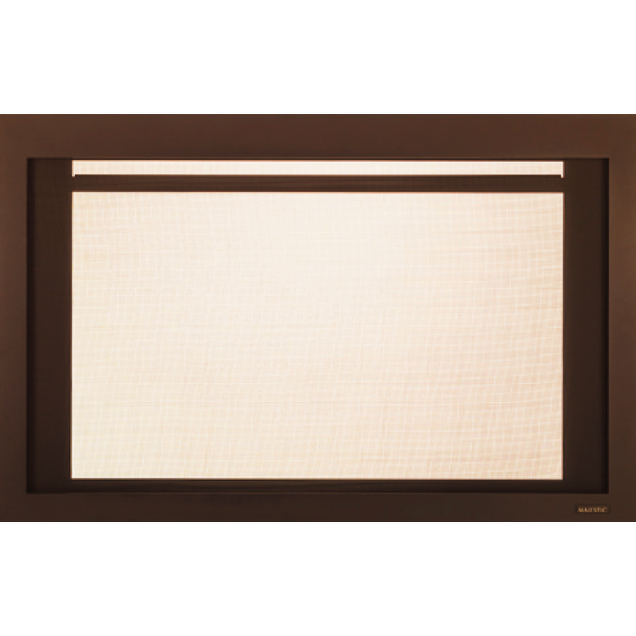 Majestic Clean Screen Front for 35" Fireplace Inserts – New Bronze - Sun Kissed Yards 