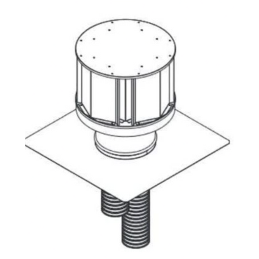 Majestic Direct Vent Insert Kit with 4' and 30' Liners, Complete with Termination Cap - Sun Kissed Yards 