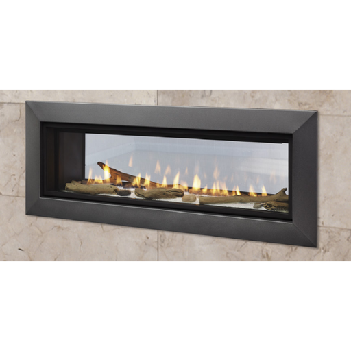 Majestic Clean Face Trim Front for Echelon II 60" Gas Fireplace - Black - Sun Kissed Yards 