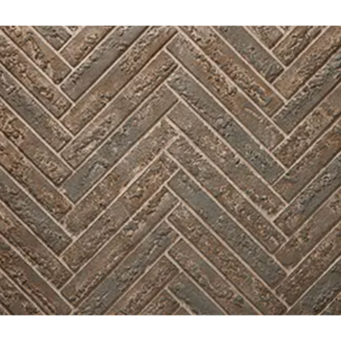 Majestic Brown Herringbone Refractory Kit for 36-Inch Outdoor Gas Fireplaces