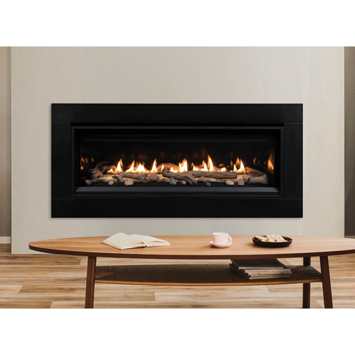 Superior 45" Direct Vent Linear Gas Fireplace with Contemporary Design, Multi-Function Remote & Blower - Sun Kissed Yards 