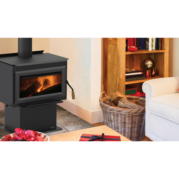 IronStrike Tahoma 2100 Wood-Burning Stove - 76,000 BTU - Air Wash System - EPA Certified