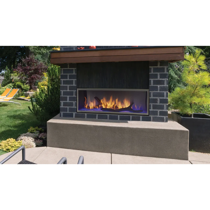 Majestic 60-Inch Lanai Outdoor Linear Gas Fireplace - CSA Certified