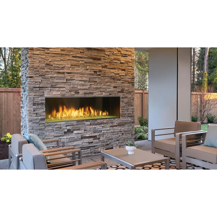 Majestic 60-Inch Lanai Outdoor Linear Gas Fireplace - CSA Certified