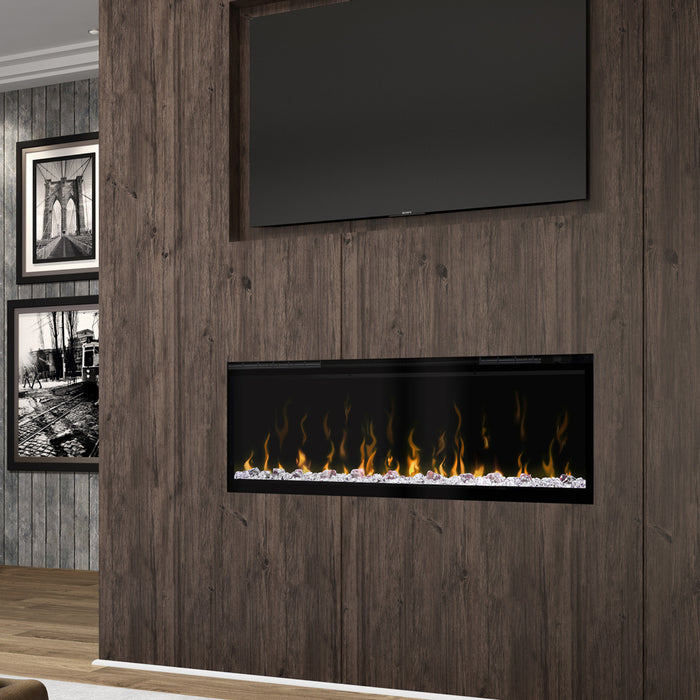 Dimplex IgniteXL 50" Linear Electric Fireplace – Ultra-Realistic Flames, Edge-to-Edge Glass, Customizable Heat & LED Lighting - Sun Kissed Yards 