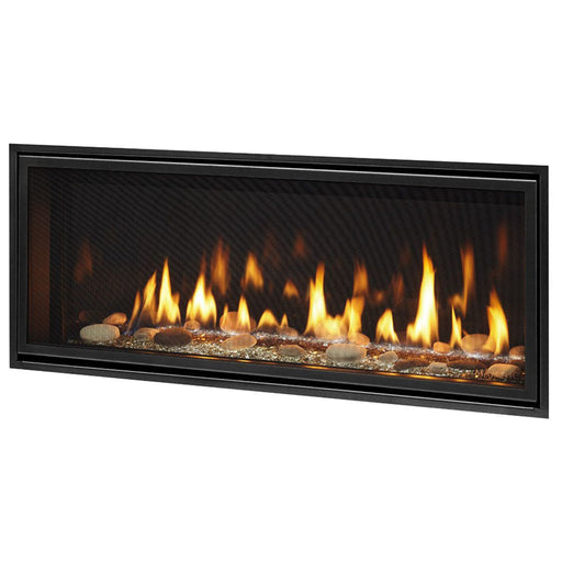 Majestic Echelon II 36" Linear Direct Vent Gas Fireplace with IntelliFire Touch and LED Ember Bed Glow - Sun Kissed Yards 