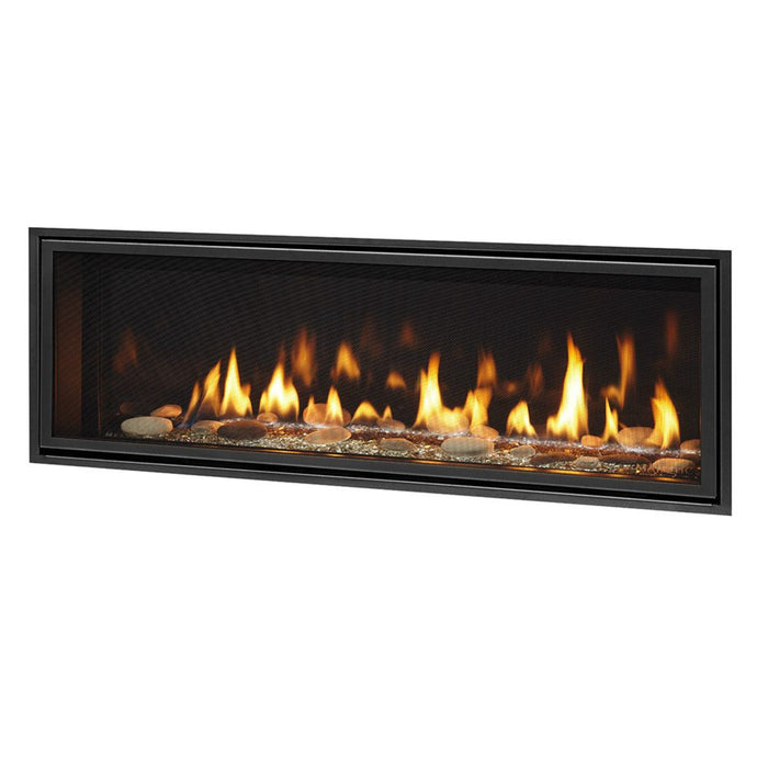 Majestic Echelon II 48" Linear Direct Vent Gas Fireplace with IntelliFire Touch and LED Ember Bed Glow - Sun Kissed Yards 