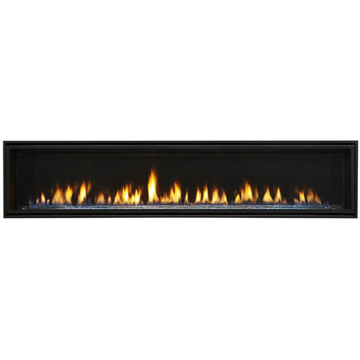 Majestic Echelon II 72" Linear Direct Vent Gas Fireplace with IntelliFire Touch and LED Ember Bed Glow - Sun Kissed Yards 