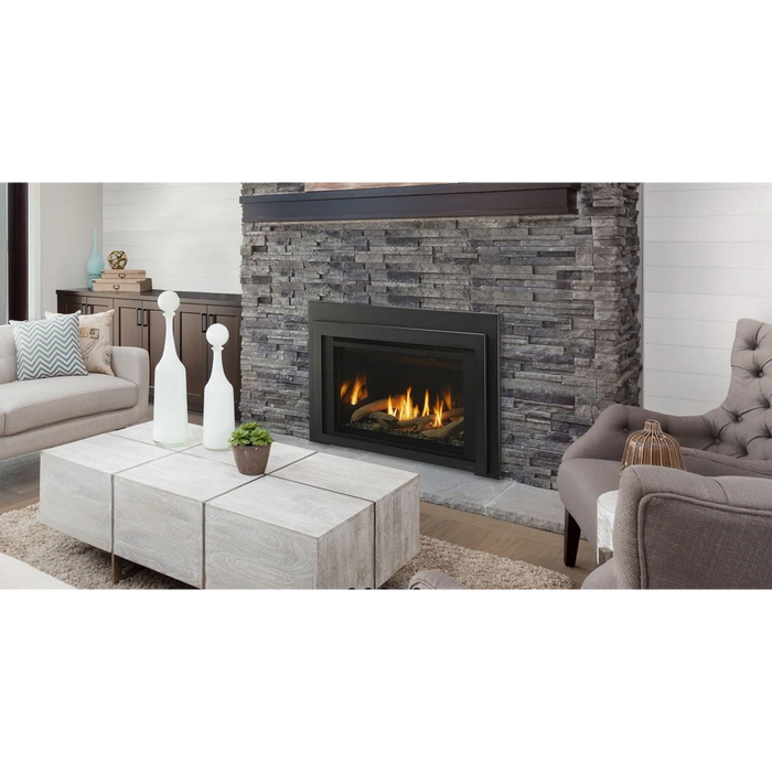 Majestic Ruby 30" Direct Vent Gas Fireplace Insert 32,700 BTU with IntelliFire Touch and High Efficiency Heat Output - Sun Kissed Yards 