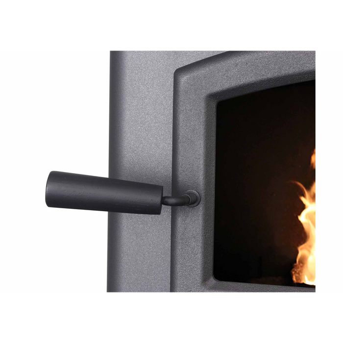 Breckwell Big E Pellet Stove – 47,000 BTU Heating, 120 lb Hopper, Steel Construction - Sun Kissed Yards 