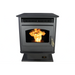 Breckwell Maverick Pellet Stove Freestanding & Insert Options, 40,000 BTU Heating, 45 lb Hopper - Sun Kissed Yards 