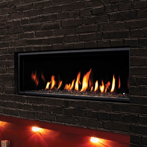 Kingsman 47" (Serene) Zero Clearance Linear Direct Vent Gas Fireplace – Natural Gas or Propane with Millivolt or IPI Systems Options - Sun Kissed Yards 